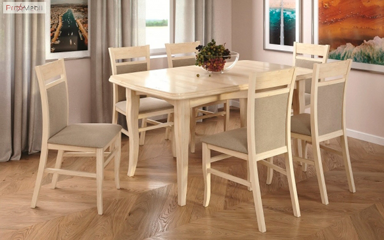 Стол гостинный Оскар (1 вставка) - Фото_1