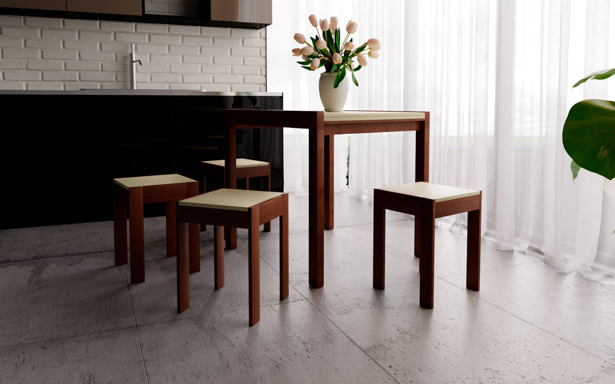 Стол Элегант ЧДК - Фото