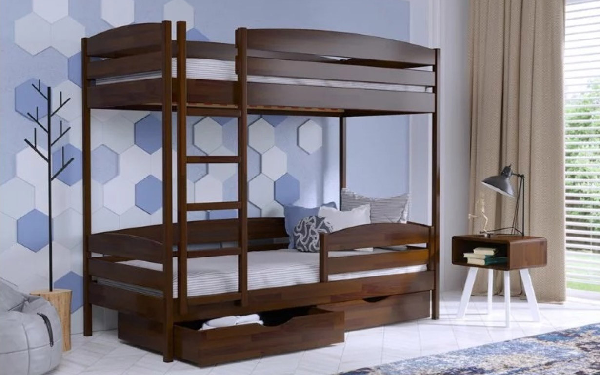 Двухъярусная кровать Дуэт плюс 80х190 см. Эстелла - Фото