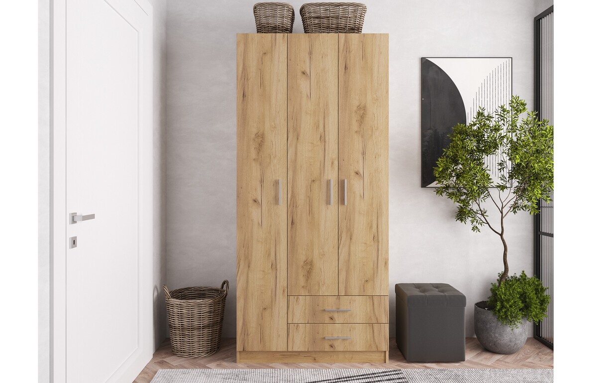 Шкаф Куба 3Д 2Ш 900 Феникс Мебель - Фото