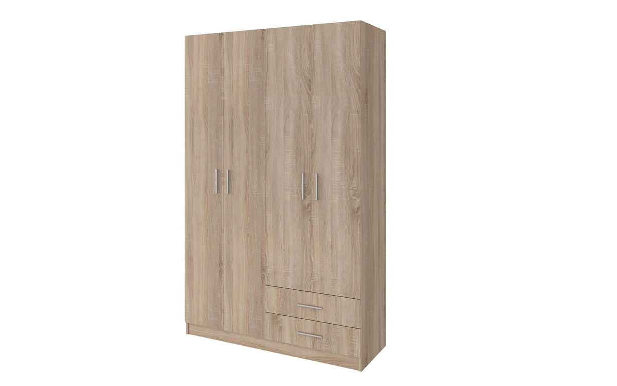 Шкаф Куба 4Д 2Ш 1200 Феникс Мебель - Фото