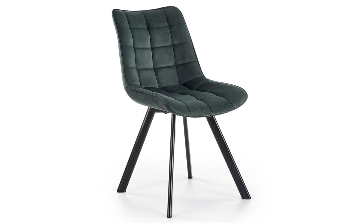 Стул K332 dark green Halmar - Фото