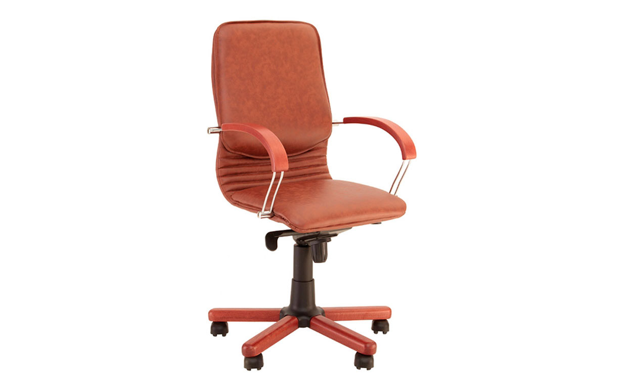Крісло для керівника Nova wood LB Новий Стиль - Фото