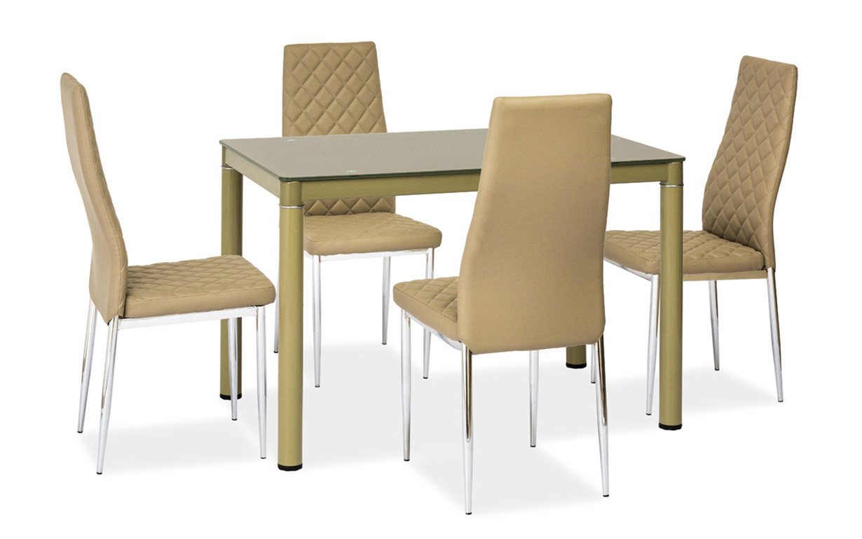 Стол обеденный Galant beige 70х110 Signal - Фото