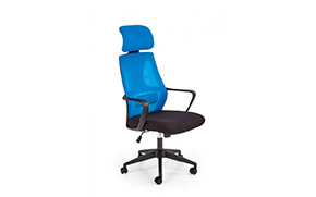 Крісло комп'ютерне Valdez blue - Фото
