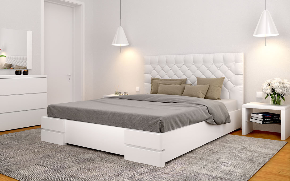 Ліжко Камелія квадрат з механізмом 180х190 см. Arbor Drev - Фото