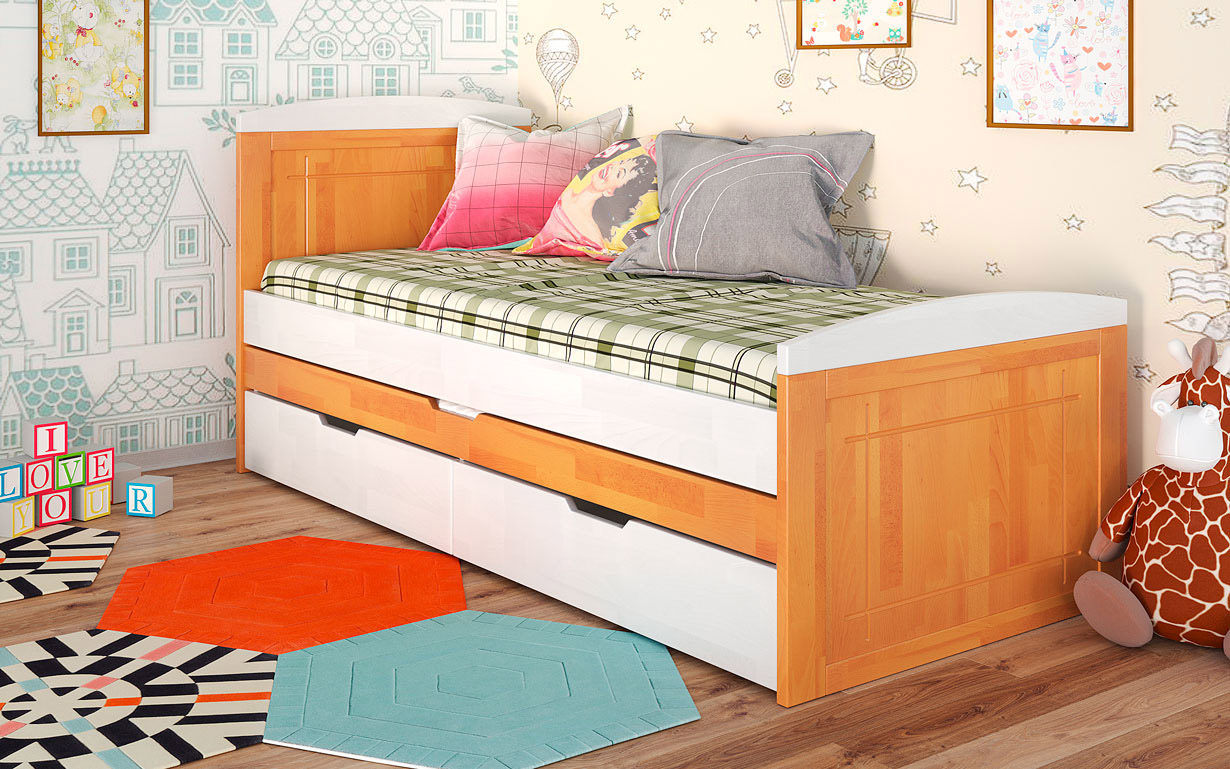 Кровать Компакт 90х190 см. Arbor Drev - Фото