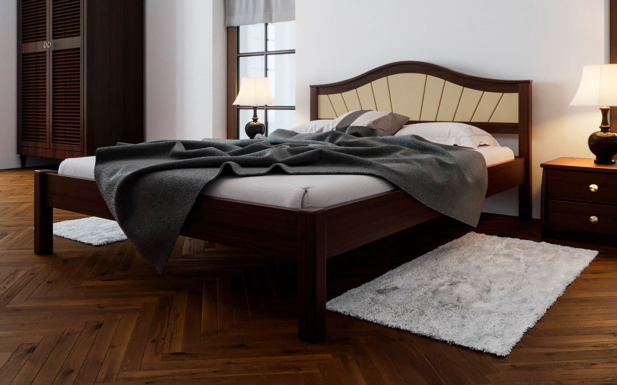 Кровать Италия-М 180х190 см. ЧДК - Фото