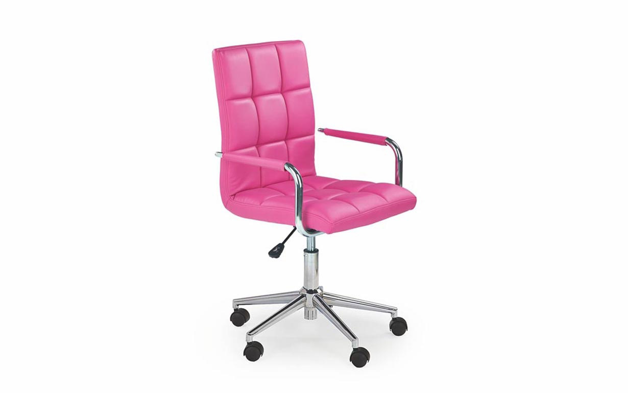 Кресло компьютерное Gonzo 2 pink Halmar - Фото