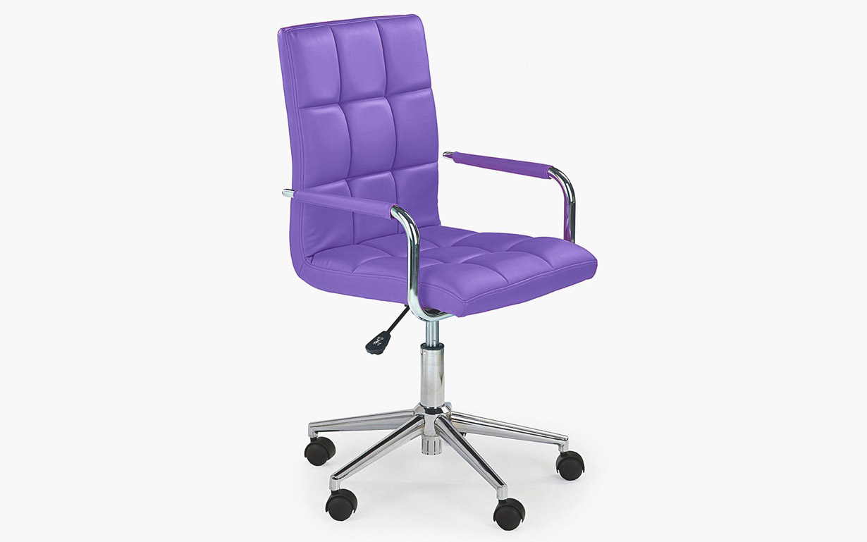 Крісло комп'ютерне Gonzo 2 purple Halmar - Фото
