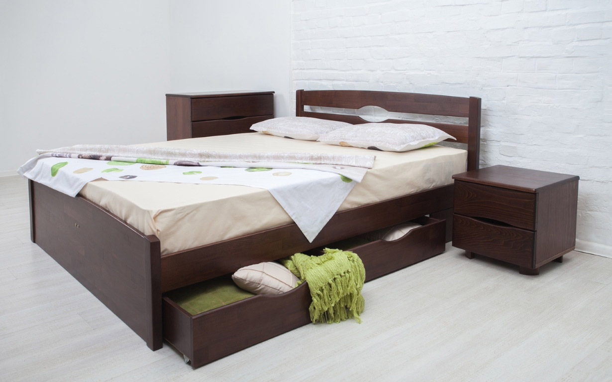 Кровать Лика Люкс с ящиками 140х190 см. Олимп - Фото
