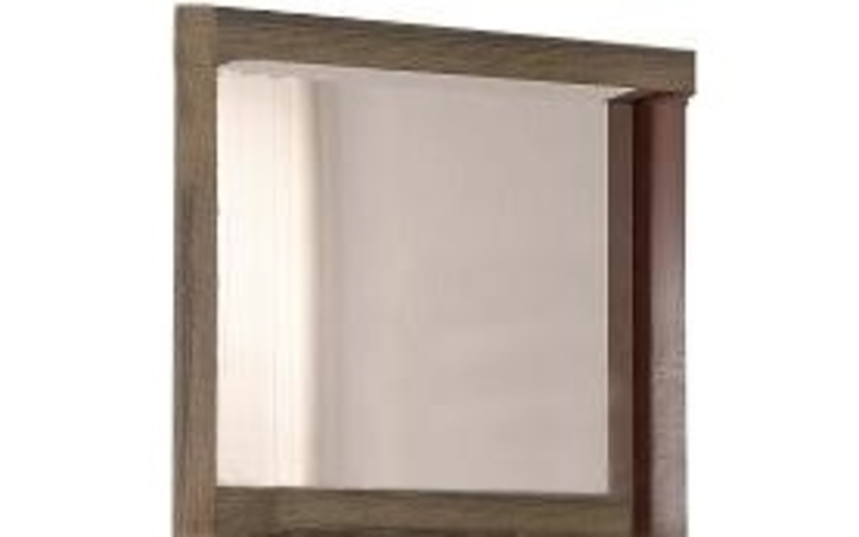 Зеркало 900 Парма (черный/белый лак) Мебель Сервис - Фото